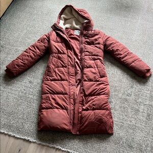 Abercrombie & Fitch Women's Puffer Coat in Rust